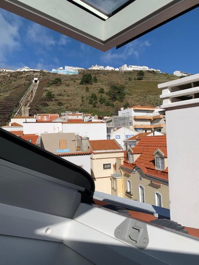 Casa Na Onda Elevador Apartment Nazare Ngoại thất bức ảnh