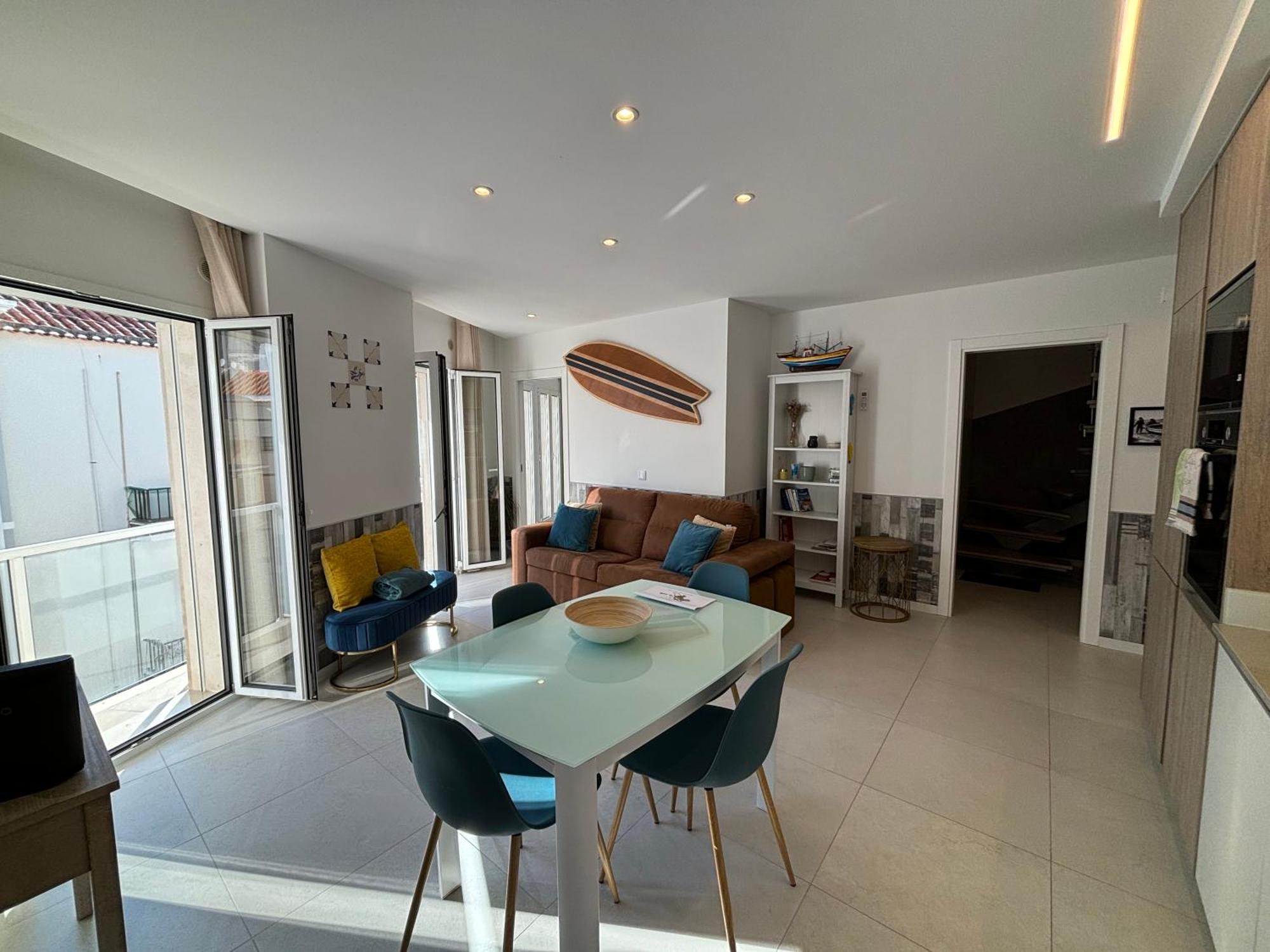 Casa Na Onda Elevador Apartment Nazare Ngoại thất bức ảnh